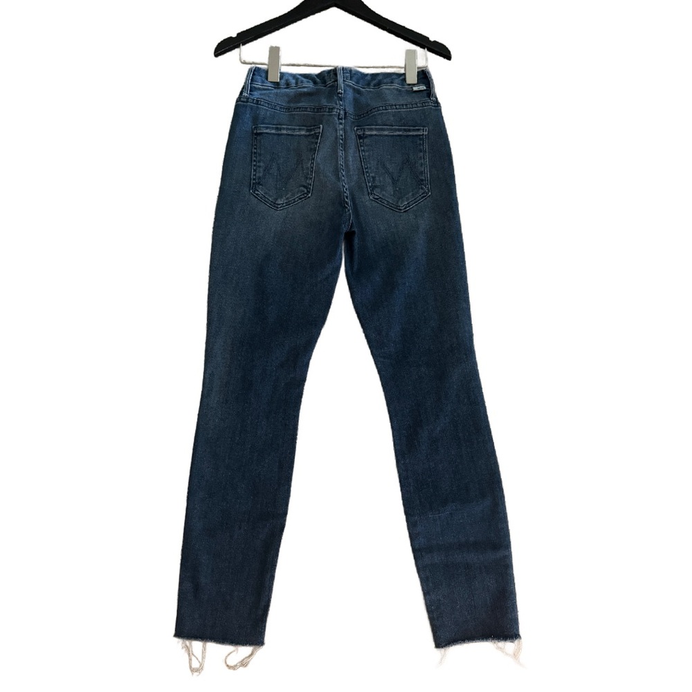 MOTHER denim jeans - high waisted looker ankle fray - 26